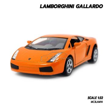 โมเดลรถเหล็ก LAMBORGHINI GALLARDO สีส้ม (1:32) lamborghini models