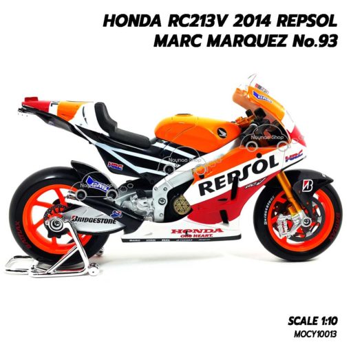 โมเดล Motogp MARC MARQUEZ No.93 Honda RC213V 2014 (1:10) โมเดลมอเตอร์ไซด์ของแท้