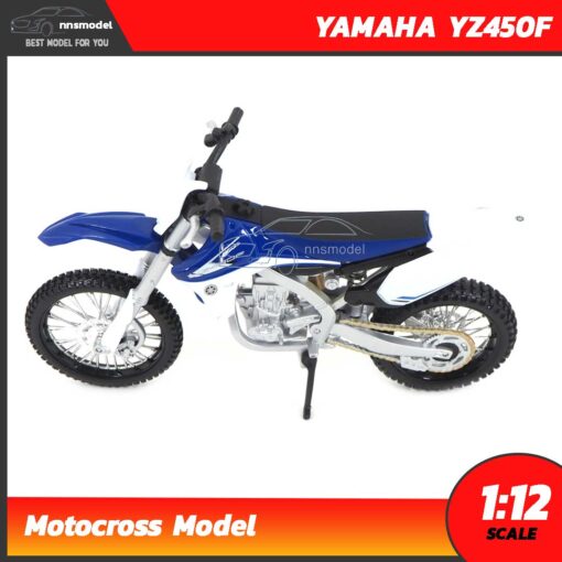 โมเดลมอเตอร์ไซด์ รถวิบาก YAMAHA YZ450F (Scale 1:12) Motocross Model โมเดลวิบาก พร้อมตั้งโชว์