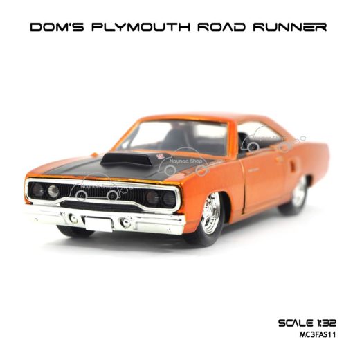 โมเดลรถฟาส Dom's Plymouth Road Runner (1:32)