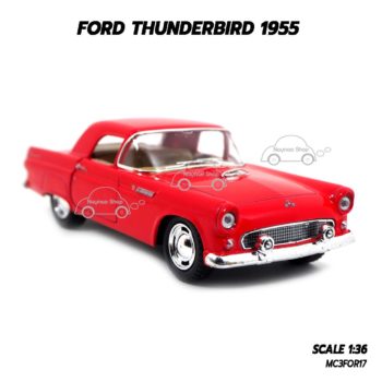โมเดลรถ FORD THUNDERBIRD 1955 (1:36) โมเดลประกอบสำเร็จ