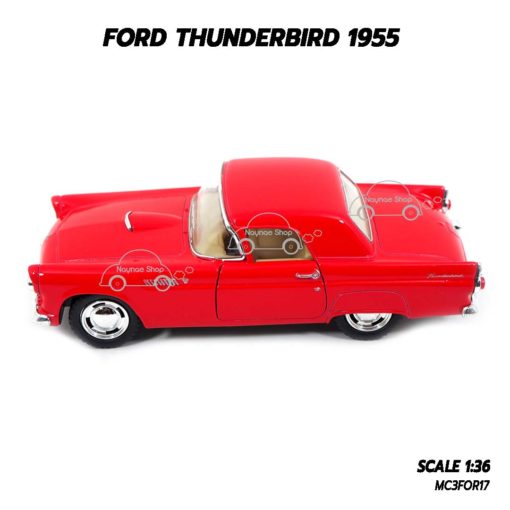 โมเดลรถ FORD THUNDERBIRD 1955 (1:36) รถโมเดล ราคาถูก