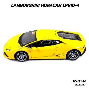 โมเดลรถ LAMBORGHINI HURACAN LP610 (1:24) โมเดลรถ แลมโบ รุ่นขายดี