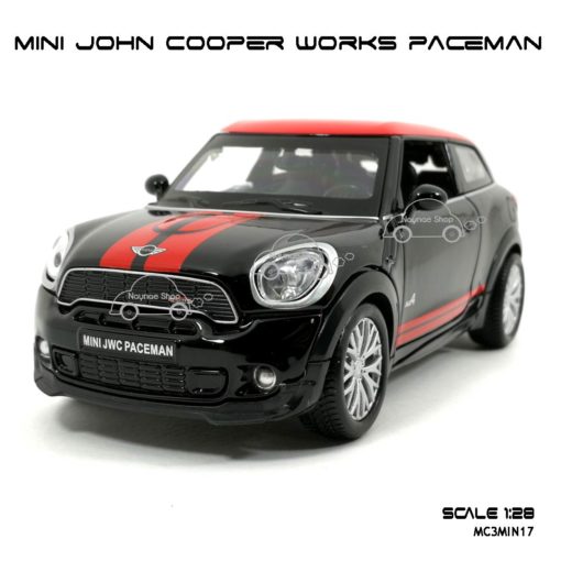 โมเดลรถ MINI JOHN COOPER WORKS PACEMAN สีดำ (1:28)