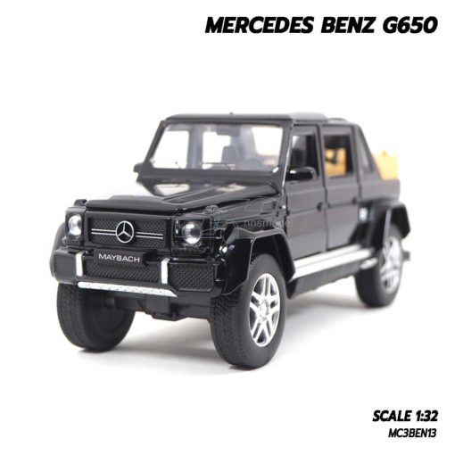 โมเดลรถเบนซ์ MERCEDES BENZ G650 สีดำ (Scale 1:32)