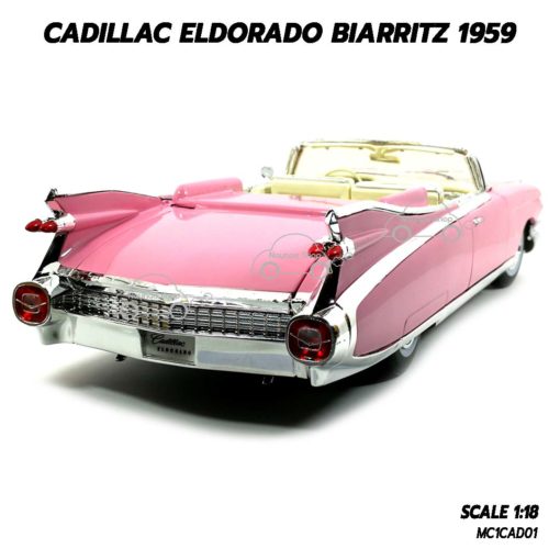 โมเดล รถคลาสสิค CADILLAC ELDORADO BIARRITZ 1959 (1:18) โมเดลสำเร็จ