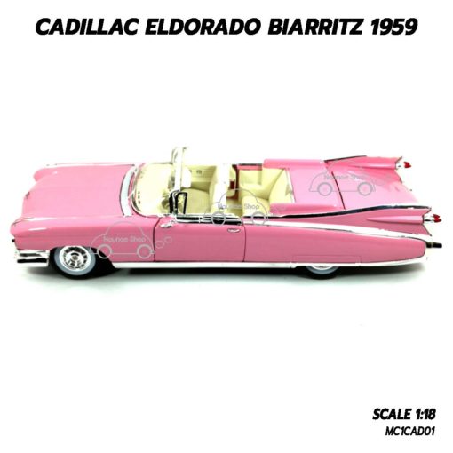 โมเดล รถคลาสสิค CADILLAC ELDORADO BIARRITZ 1959 (1:18) โมเดลรถโบราณ สวยๆ ผลิตโดย Maisto