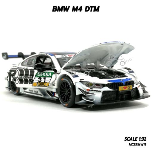 โมเดลรถ BMW M4 DTM (1:32) เปิดประตูรถซ้ายขวาได้