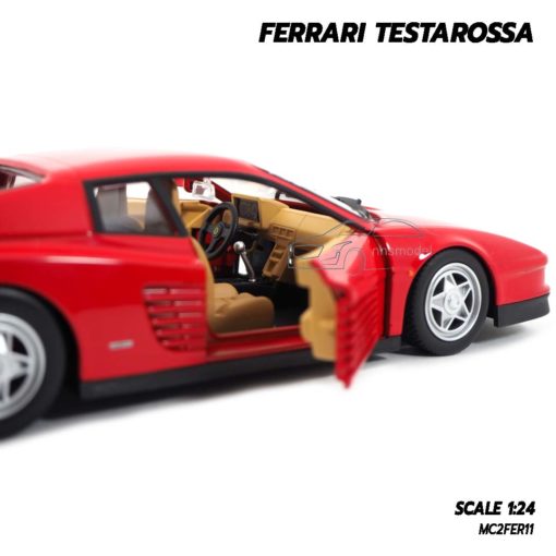 โมเดลรถ FERRARI TESTAROSSA (1:24) โมเดลรถรุ่นหายาก น่าสะสม