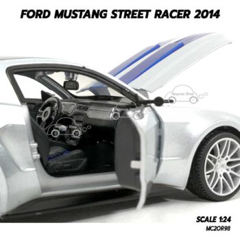 โมเดลรถ FORD MUSTANG STREET RACER 2014 (1:24) โมเดลสวยๆ น่าสะสม