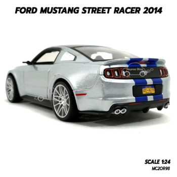 โมเดลรถ FORD MUSTANG STREET RACER 2014 (1:24) มัสแตง รุ่นขายดี