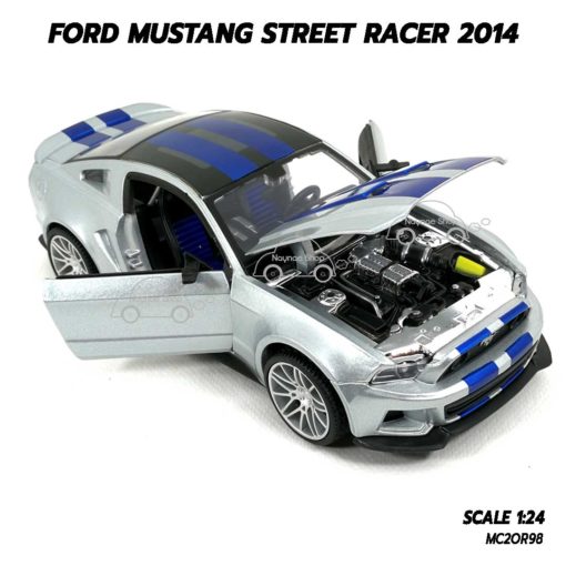 โมเดลรถ FORD MUSTANG STREET RACER 2014 (1:24) โมเดลรถผลิตโดยแบรนด์ Maisto