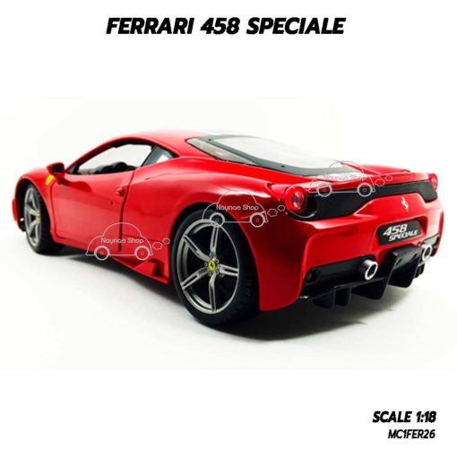 โมเดลรถ เฟอร์รารี่ Ferrari 458 Speciale (1:18) รถโมเดลประกอบสำเร็จ