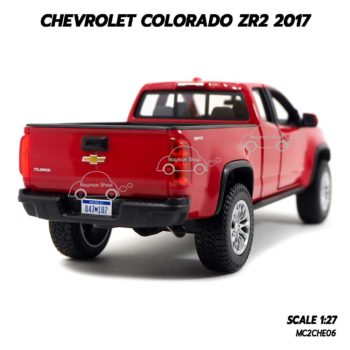 โมเดลรถกระบะ Chevrolet Colorado ZR2 2017 สีแดง (1:27) โมเดลลิขสิทธิแท้ ผลิตโดย Maisto