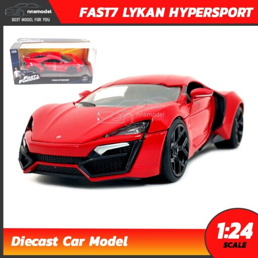 โมเดลรถฟาส Fast7 Lykan Hypersport (1:24) Jada Toy