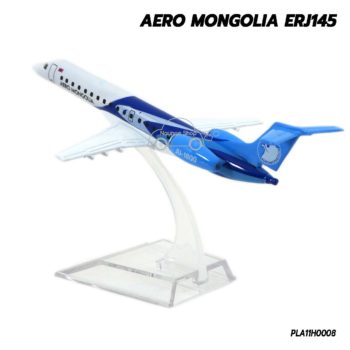 โมเดลเครื่องบิน AERO MONGOLIA ERJ145 โมเดลประกอบสำเร็จ
