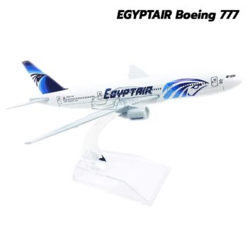 เครื่องบินโมเดล EGYPTAIR Boeing 777 เครื่องบินจำลองเหมือนจริง