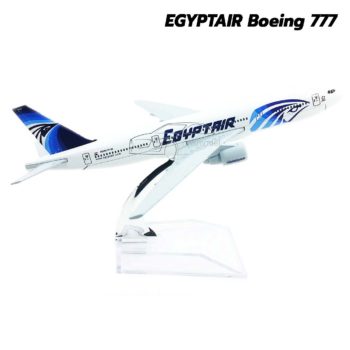 เครื่องบินโมเดล EGYPTAIR Boeing 777 เครื่องบินจำลอง ประกอบสำเร็จ