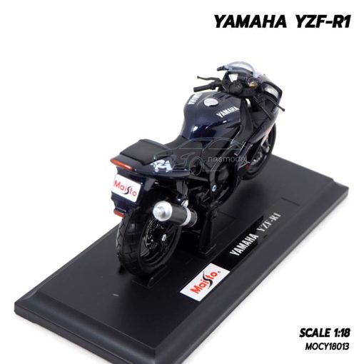 โมเดลบิ๊กไบค์ YAMAHA YZF-R1 สีดำ (Scale 1:18) รถโมเดลเหมือนจริง