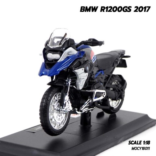 โมเดลมอเตอร์ไซด์ BMW R1200GS 2017 (Scale 1:18)