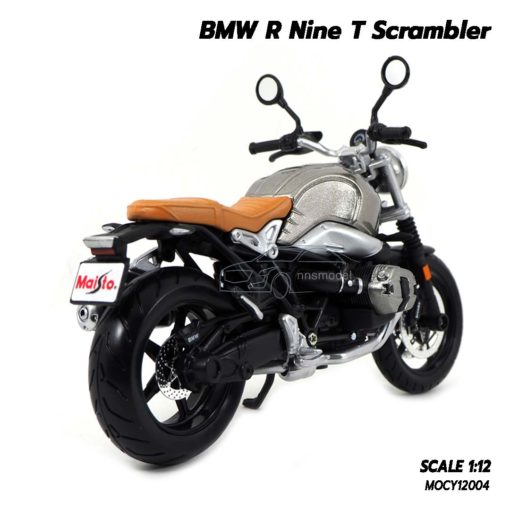 โมเดลมอเตอร์ไซด์ BMW R Nine T Scrambler (Scale 1/12) โมเดลประกอบสำเร็จ