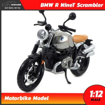 โมเดลมอเตอร์ไซด์ BMW R NineT Scrambler (Scale 1:12)