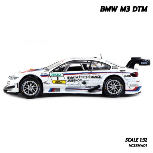 โมเดลรถ BMW M3 DTM (Scale 1/32) โมเดลรถสปอร์ต ประกอบสำเร็จ พร้อมตั้งโชว์