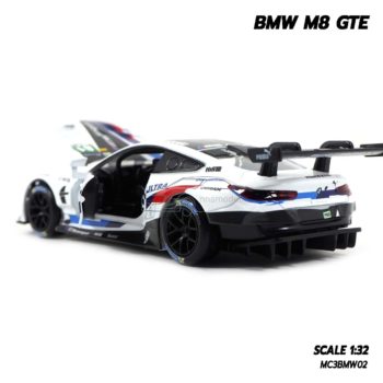 โมเดลรถ BMW M8 GTE Motorsport (Scale 1/32) ภายในรถเหมือนจริง