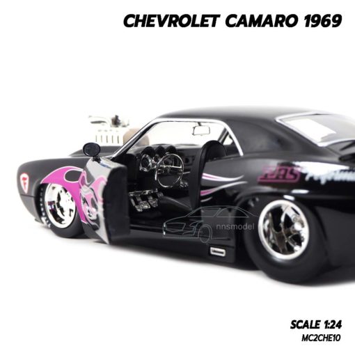 โมเดลรถ CHEVROLET CAMARO 1969 (Scale 1:24) ภายในรถจำลองเหมือนจริง