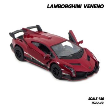 โมเดลรถ Lamborghini Veneno เปิดประตูปีกนกซ้ายขวาได้