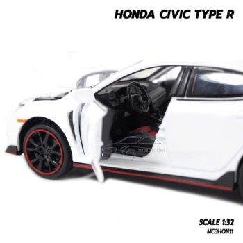 โมเดลรถยนต์ HONDA CIVIC TYPE R (Scale 1:32) ภายในรถเหมือนจริง