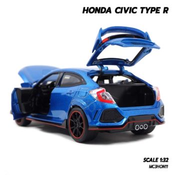 โมเดลรถยนต์ HONDA CIVIC TYPE R (Scale 1:32) เปิดประตูท้ายรถได้