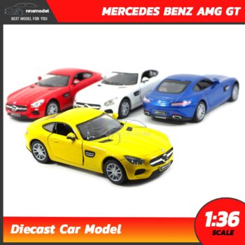 โมเดลรถเบนซ์ MERCEDES BENZ AMG GT 4 สี
