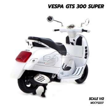 โมเดลเวสป้า VESPA GTS 300 SUPER สีขาว (Scale 1:12) Vespa Models ราคาถูก