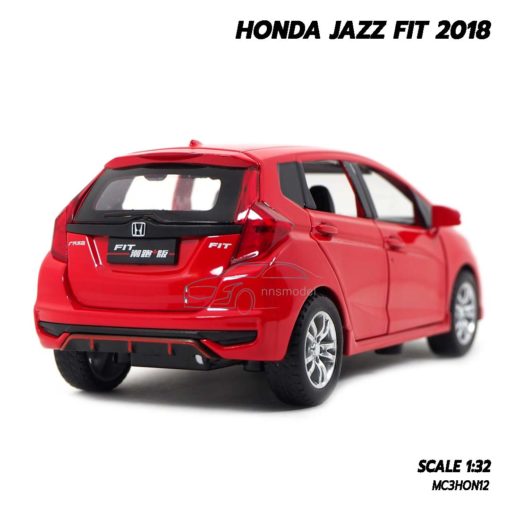 โมเดลรถแจ๊ส 2018 สีแดง (1:32) รถจำลองเหมือนจริง