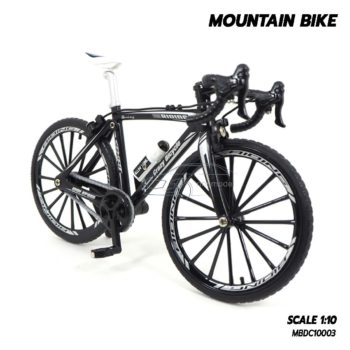 โมเดลจักรยาน เสือหมอบ MOUNTAIN BIKE สีดำ จักรยานโมเดล เหมือนจริง