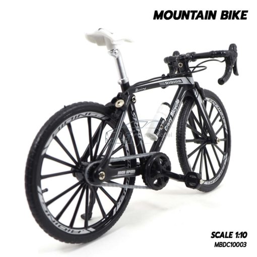 โมเดลจักรยาน เสือหมอบ MOUNTAIN BIKE สีดำ สวย ๆ น่าสะสม เป็นของขวัญพิเศษ