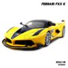 โมเดลรถ Ferrari FXX K สีเหลือง (1:18)