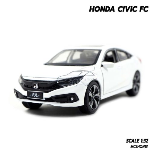 โมเดลรถ HONDA CIVIC FC สีขาว (1:32)