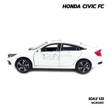 โมเดลรถ HONDA CIVIC FC สีขาว (1:32) โมเดลรถประกอบสำเร็จ ผลิตโดย JACKIEKIM