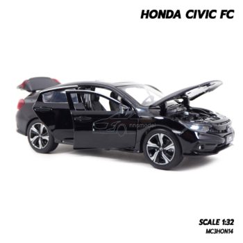 โมเดลรถ HONDA CIVIC FC สีดำ (1:32) โมเดลรถจำลองเหมือนจริง
