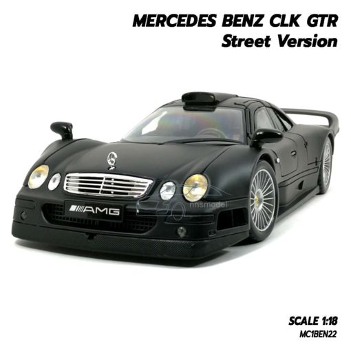โมเดลรถเบนซ์ BENZ CLK GTR Scale 1/18