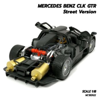 โมเดลรถเบนซ์ BENZ CLK GTR Scale 1/18 เครื่องยนต์เหมือนจริง