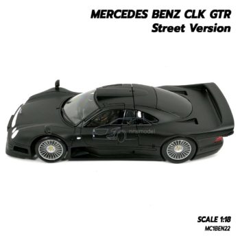 โมเดลรถเบนซ์ BENZ CLK GTR Scale 1/18 สวยงามน่าสะสม