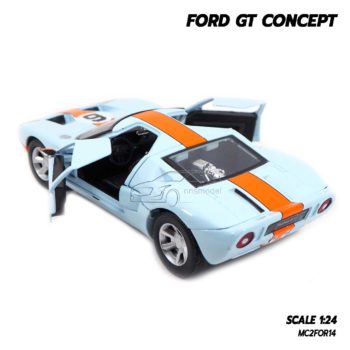 โมเดลรถ FORD GT CONCEPT GULF (1:24) โมเดลรถเหล็ก จำลองเหมือนจริง