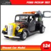 โมเดลรถคลาสสิค รถลาก FORD PICKUP 1937 สีดำ (Scale 1:24)
