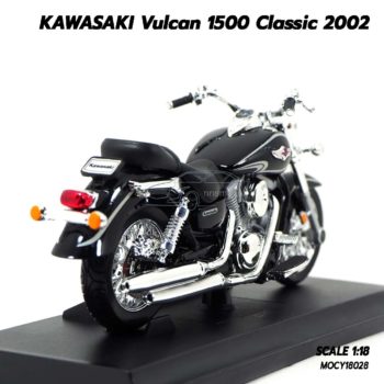โมเดลมอเตอร์ไซด์ KAWASAKI Vulcan 1500 Classic 2002 (1:18) โมเดลประกอบสำเร็จ พร้อมตั้งโชว์