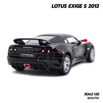 โมเดลรถ LOTUS EXIGE S 2012 (Scale 1:32) สีดำ รถเหล็กเหมือนจริง