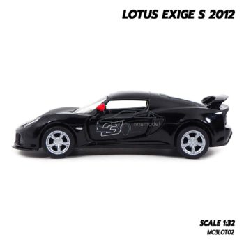 โมเดลรถ LOTUS EXIGE S 2012 (Scale 1:32) สีดำ รถของเล่น ประกอบสำเร็จ