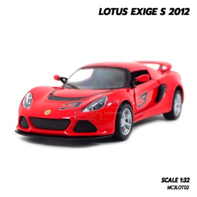 โมเดลรถ LOTUS EXIGE S 2012 (Scale 1:32) สีแดง รถของเล่น ประกอบสำเร็จ